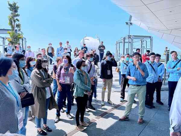 高雄港旅運中心空間及設施參訪