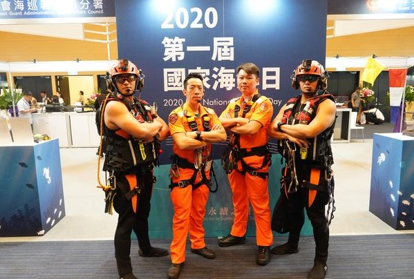 現場展示維護海域安全的能量