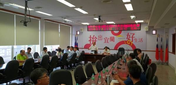 宜蘭縣副縣長林建榮於座談會中致詞