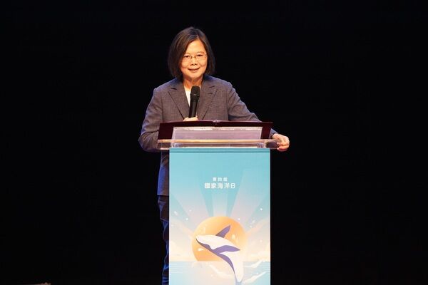 President Tsai graced the Fourth National Oceans Day Celebration