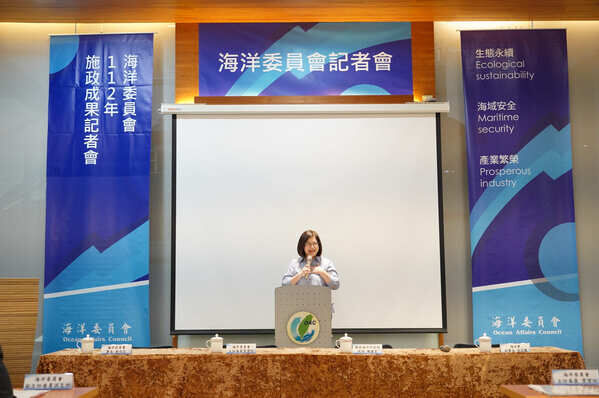 海洋委員會管碧玲主委公布112年十大亮點政績