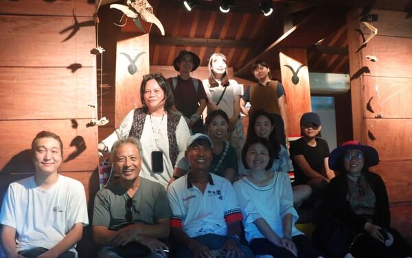 「蘭嶼時光：達悟族傳統祭儀的見證」展覽場地合影