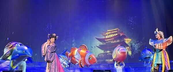 紙風車劇團演出「海洋幻想曲」噶瑪蘭公主與龜將軍海洋傳奇愛情故事精彩劇照