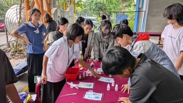 活動特別規劃師生闖關活動，鼓勵學生從實作中學習海洋素養