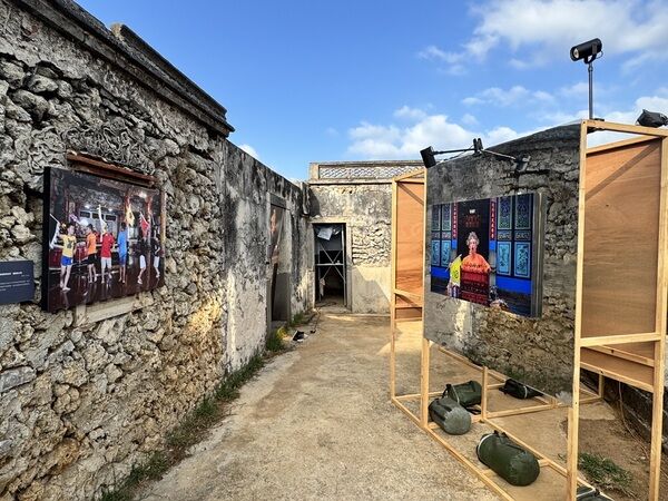 活動期間小赤社區各角落以展示裝置化身戶外美術館