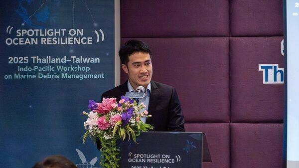 海委會榮駿豪科長致詞