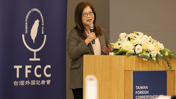 管主委在外媒交流會致詞