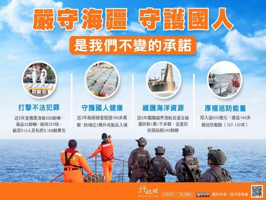 強化海域執法執行成效