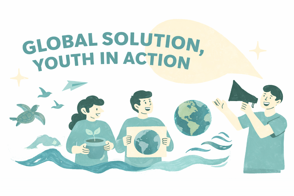 1: Event Slogan -Youth in Action, Team Ocean!