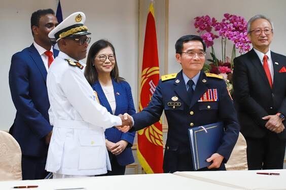 Image Caption: Signing ceremony of the “Taiwan–Somaliland Coast Guard Cooperation Agreement”