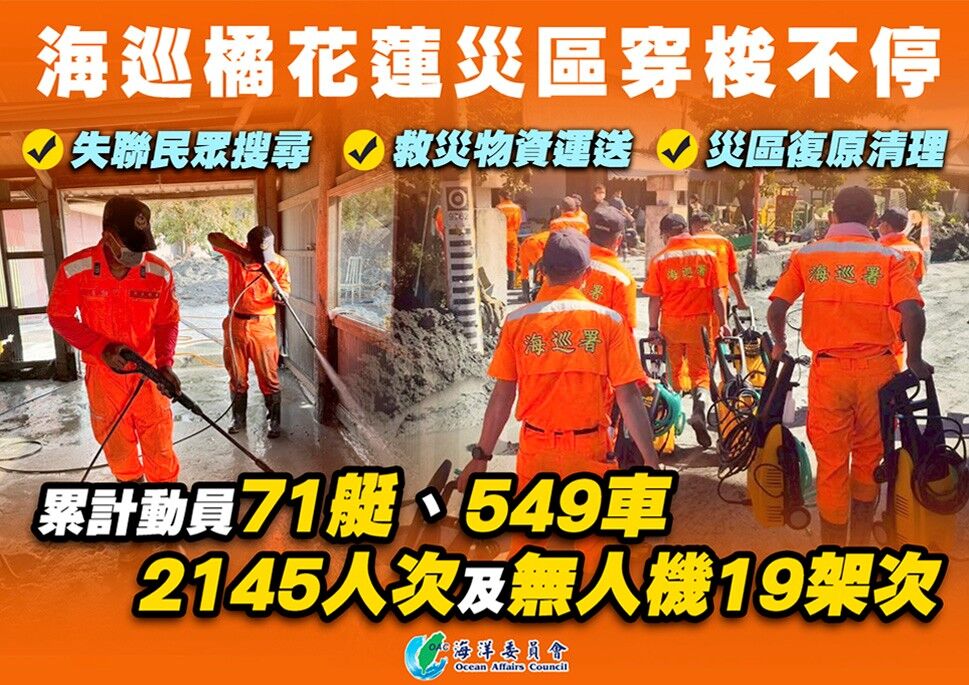 海巡署動員能量